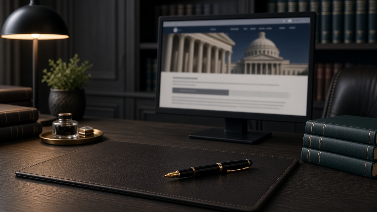 Laptop üzerinde web sitesi düzenleyen işletme sahibi